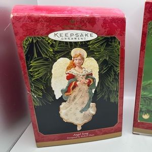 Vintage Angel Song 1999 Hallmark Christmas Holiday Ornament In Original Box